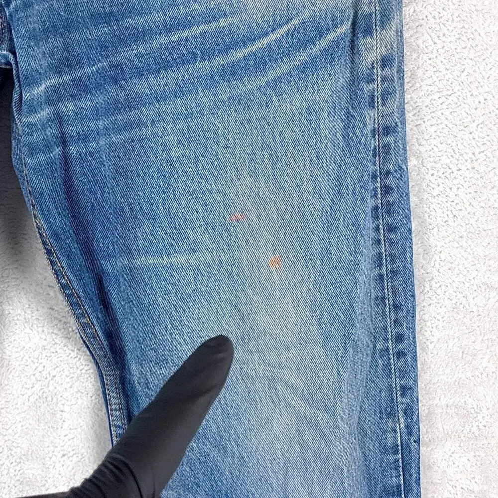 VTG Levis 501 XX Jeans Mens 36x36 (34x33) Faded Whiskered Button Fly Classic